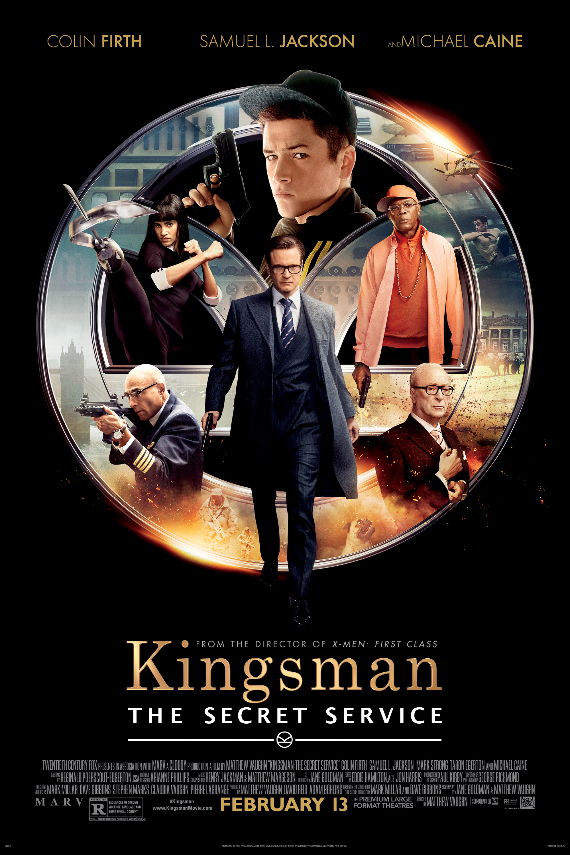 Kingsman The Secret Service poster