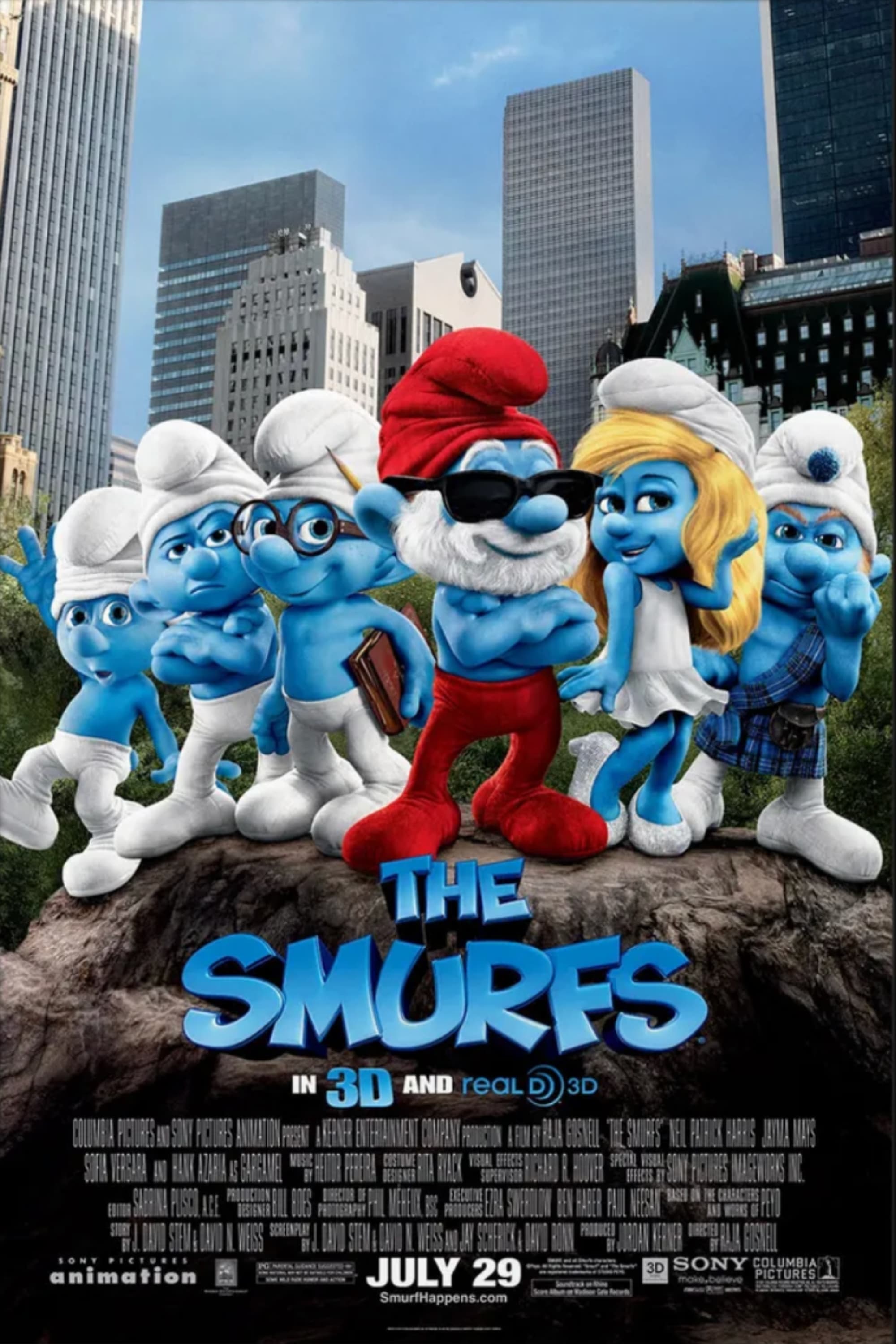 Smurfs poster